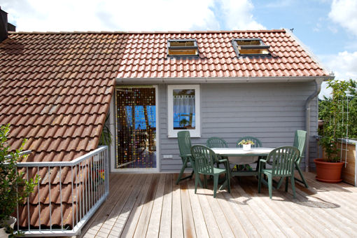 Einen Platz an der Sonne bietet diese Dachterrasse von Kiefer GmbH & Co. KG